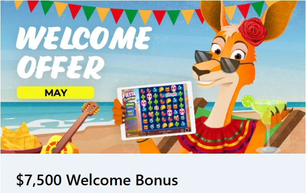 Ripper Casino $7,500 welcome bonus package